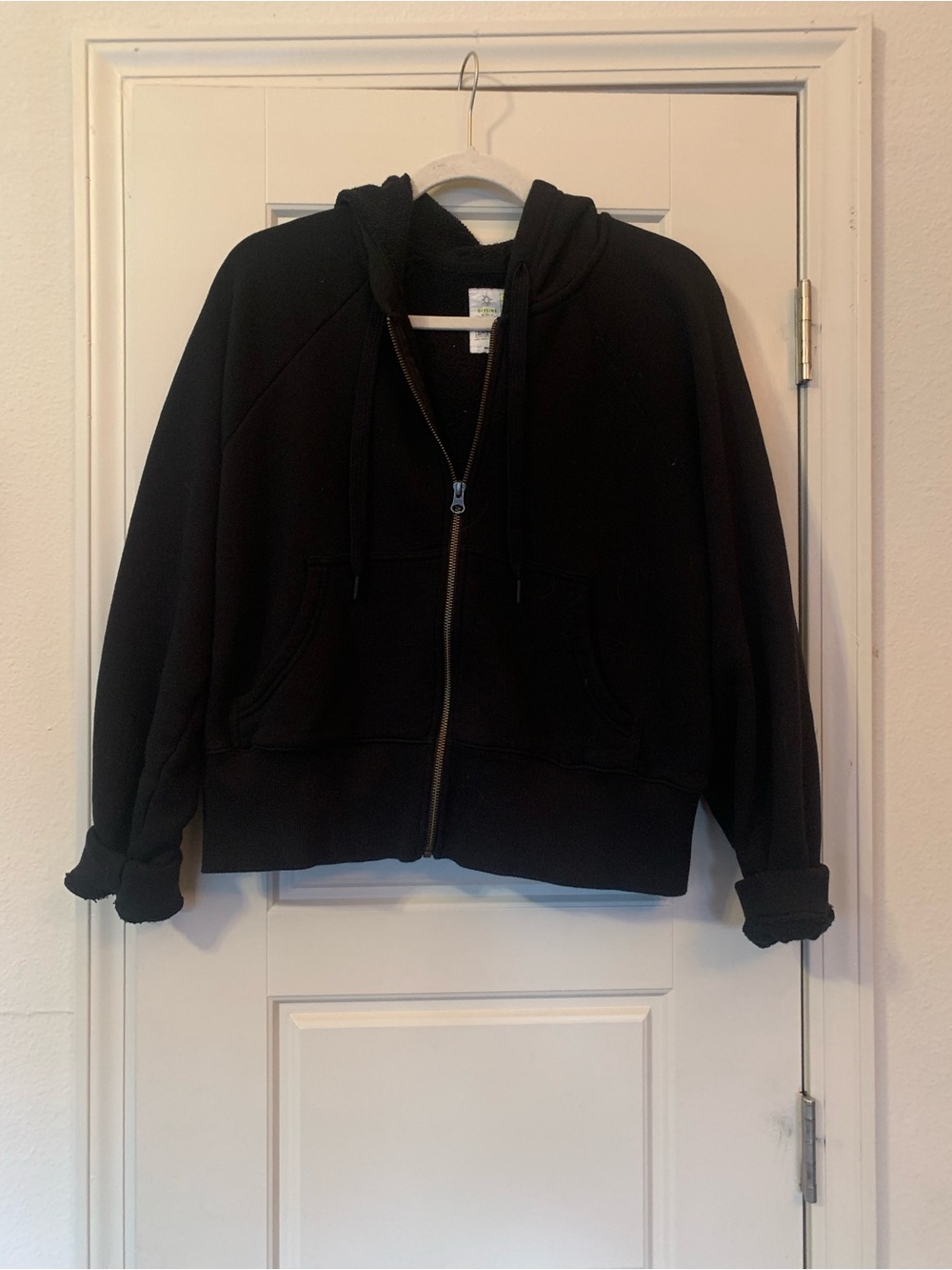 Aerie 100% Cotton Womens Zip-Up Hoodie Jacket Large